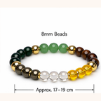 Earth Harmony Multi-Stone Energy Bracelet