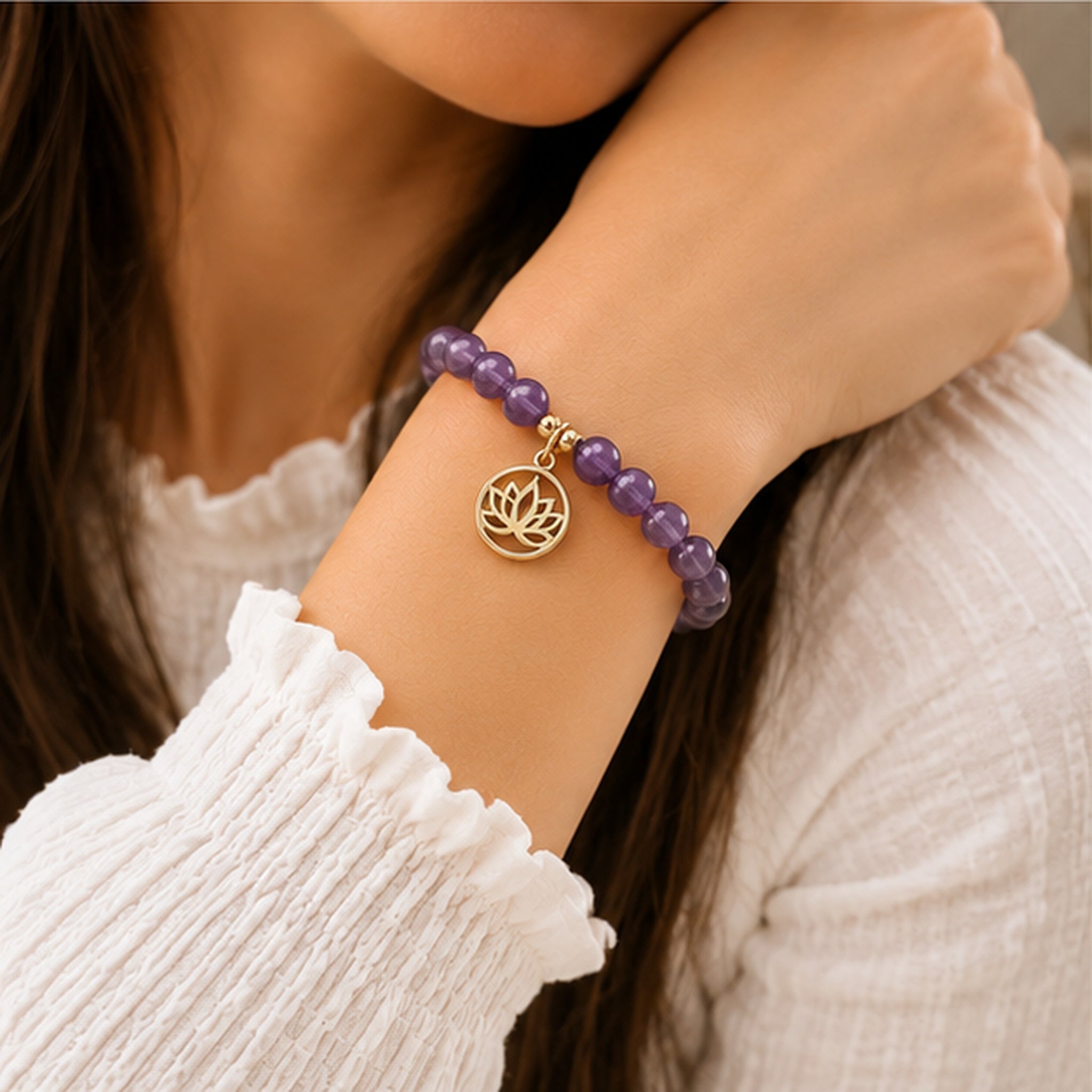 Amethyst Serenity Bracelet