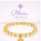 Citrine Golden Sun Glow Bracelet