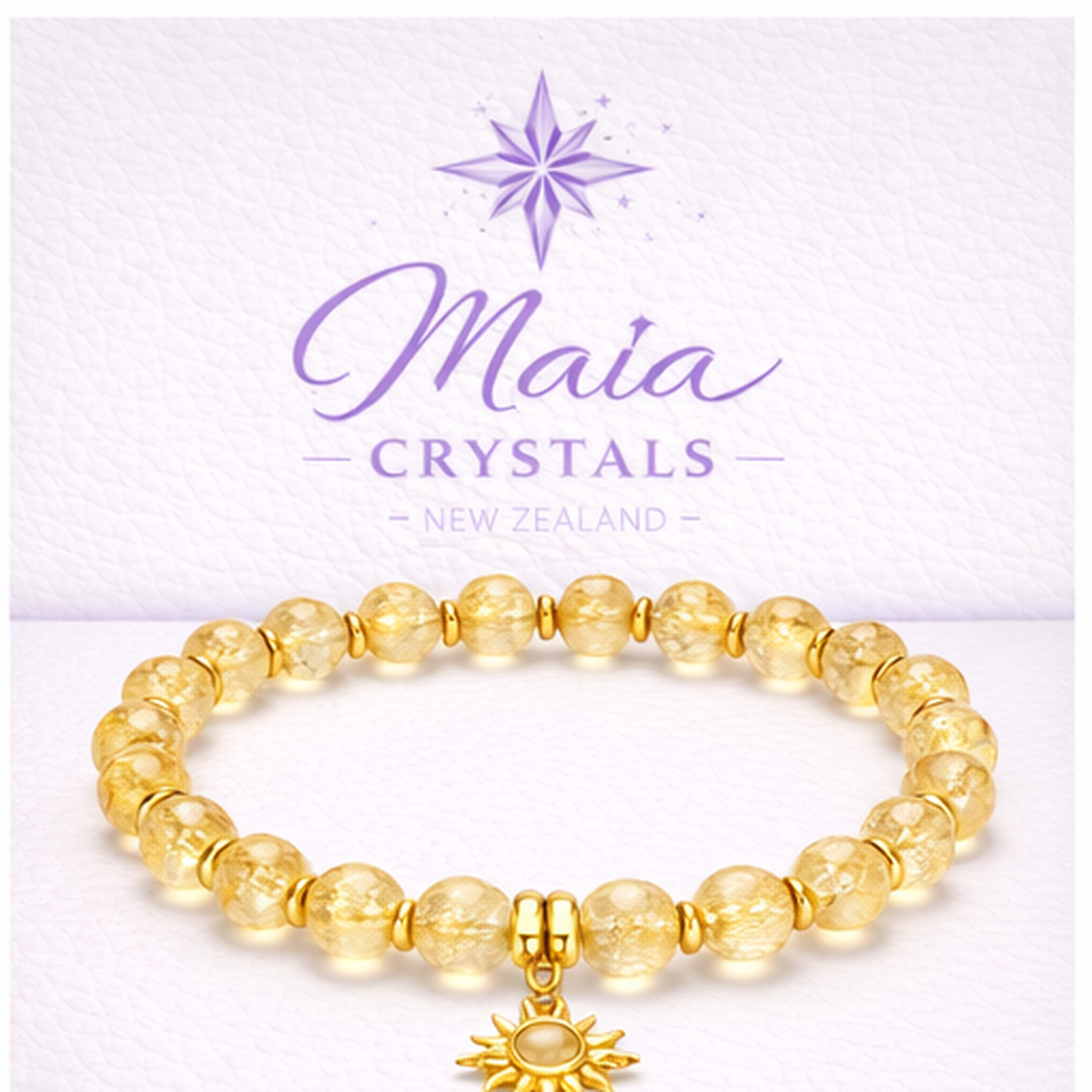 Citrine Golden Sun Glow Bracelet