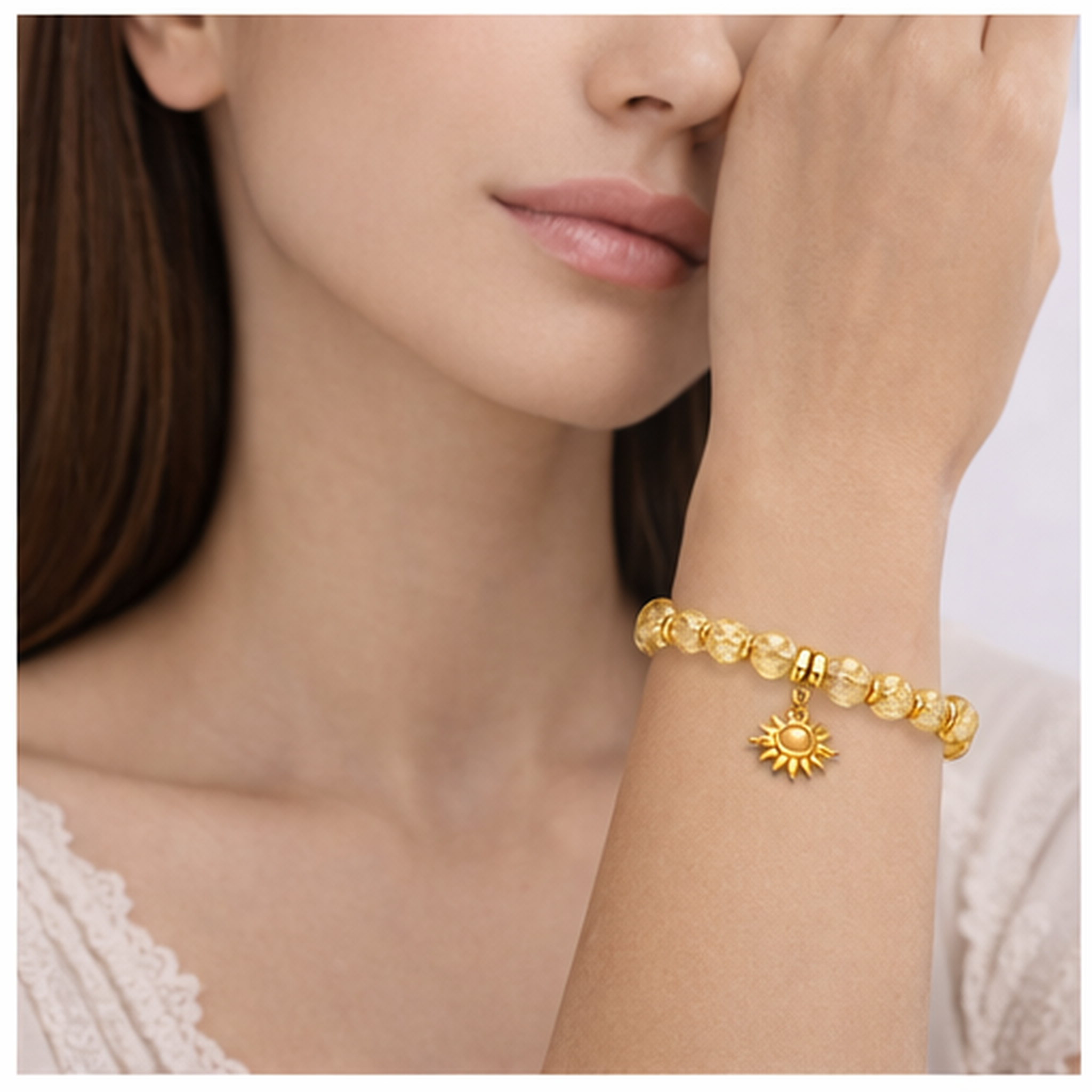 Citrine Golden Sun Glow Bracelet
