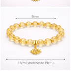 Citrine Golden Sun Glow Bracelet