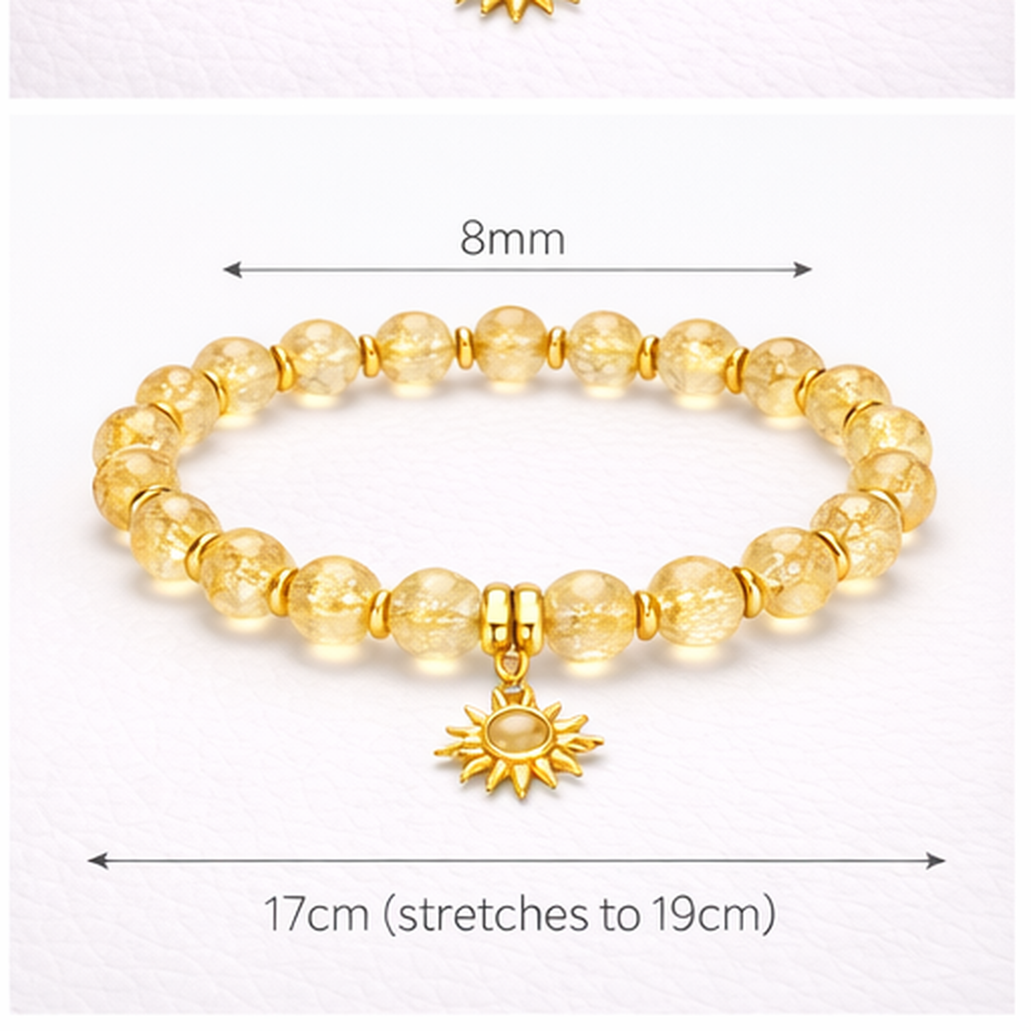 Citrine Golden Sun Glow Bracelet